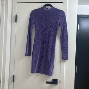 Open back bodycon dress